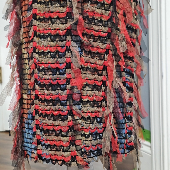 New High Neck Cut Out Bust Dress - Picture 10 of 14